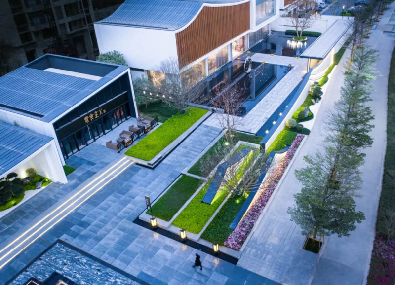 怡境景观设计案例:保利和悦湖畔赏析